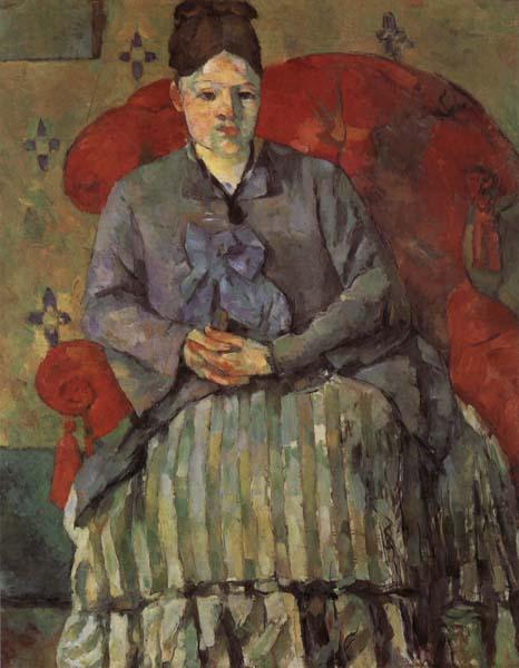 Paul Cezanne Madame Cezanne in a Red Armchair China oil painting art